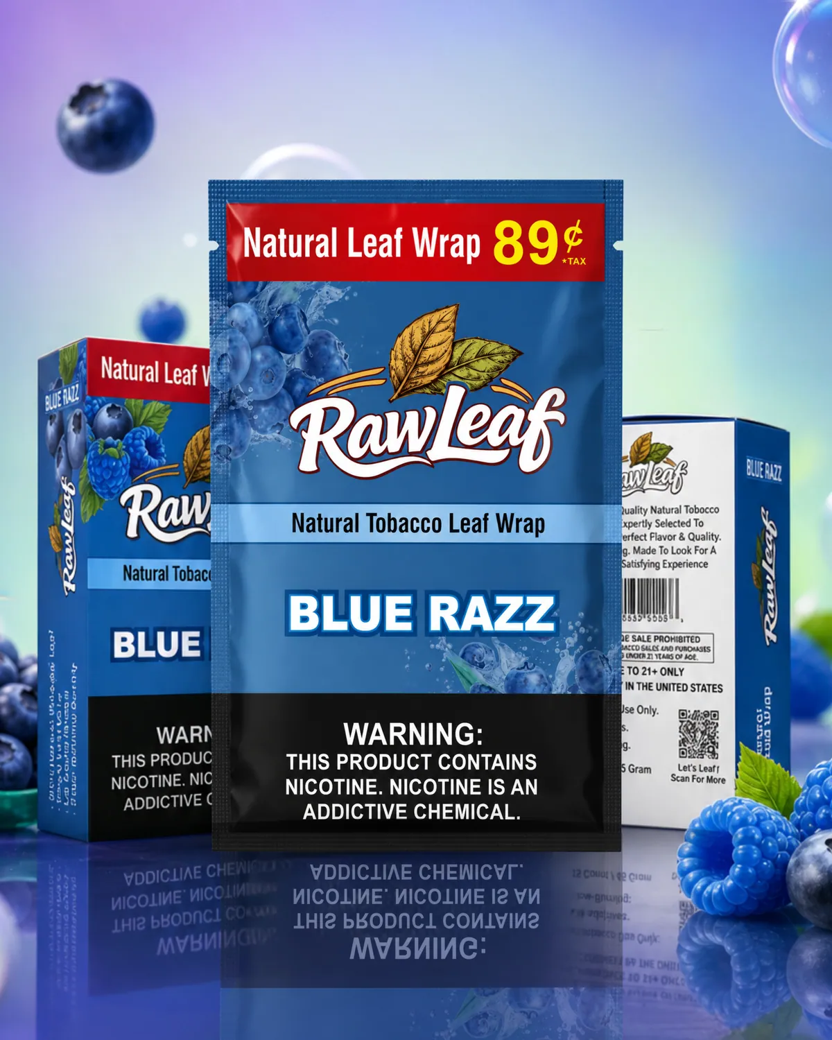 Juicy blue, bright nights.