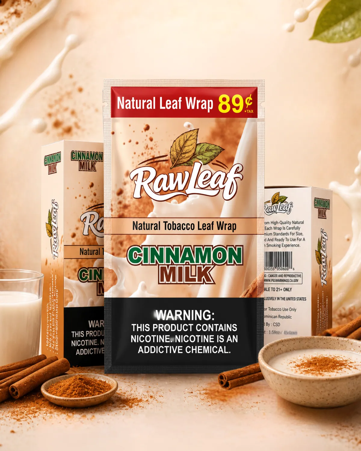 Warm cinnamon, easy nights.