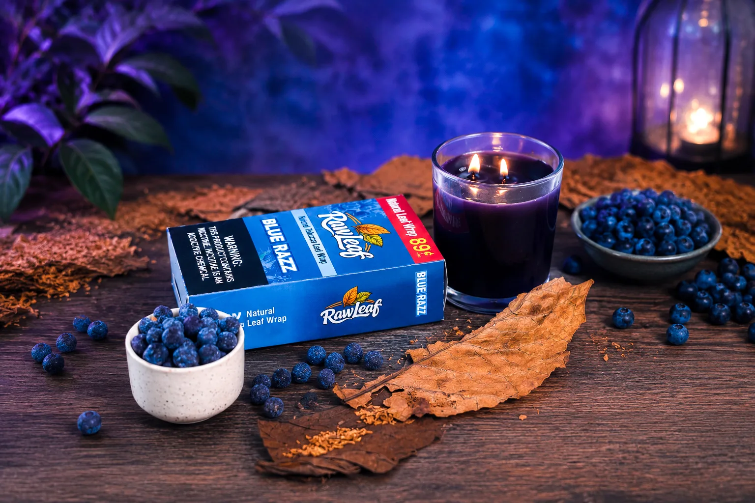 RawLeaf Blue Razz