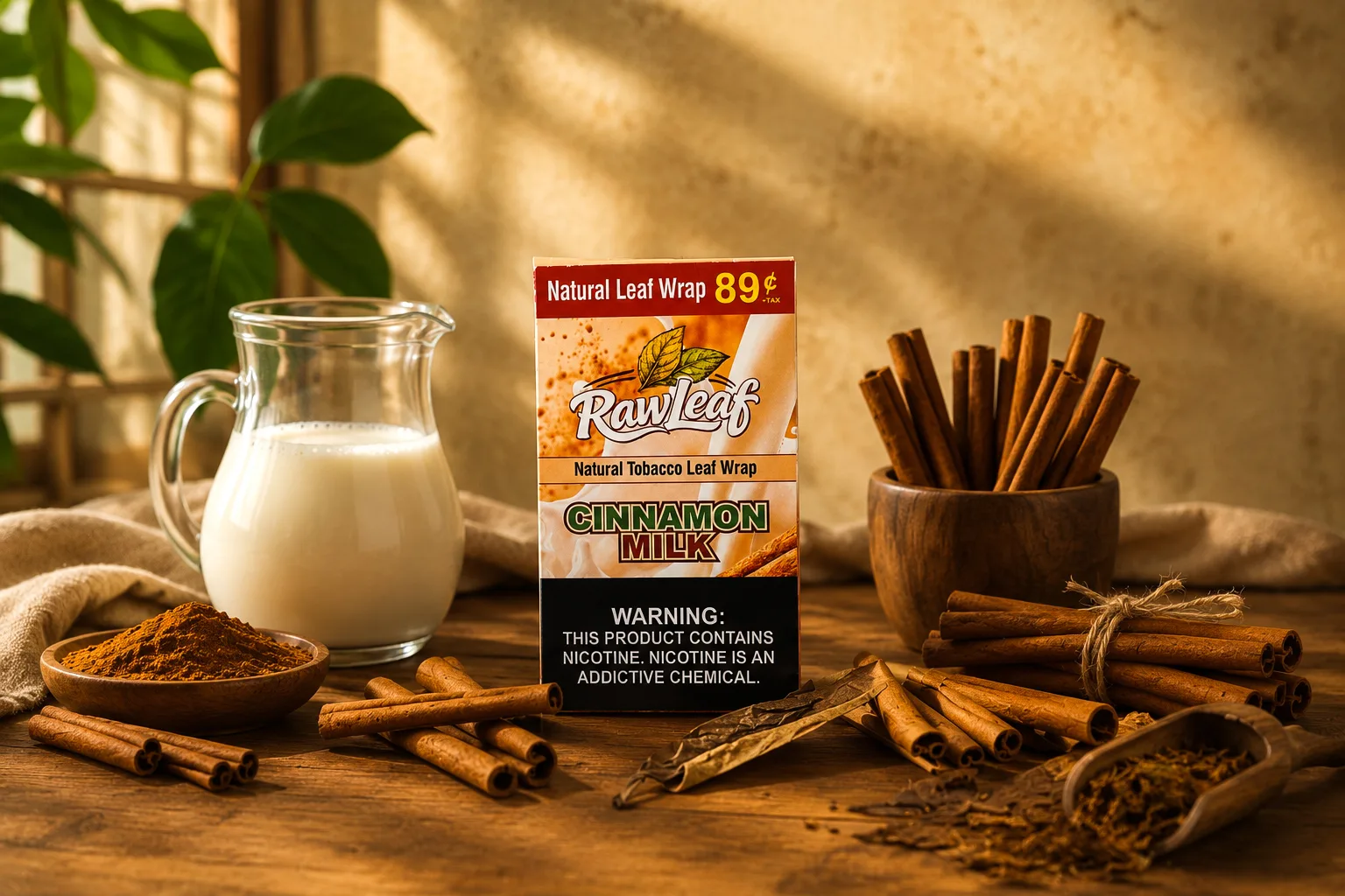 RawLeaf Cinnamon Milk
