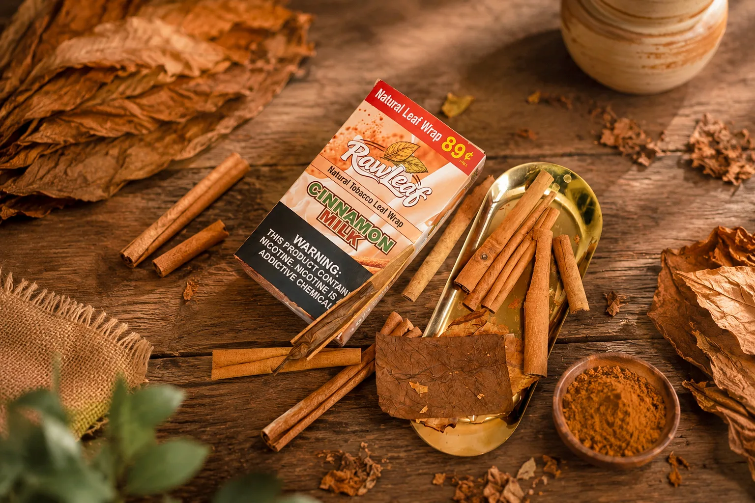 RawLeaf Cinnamon Milk