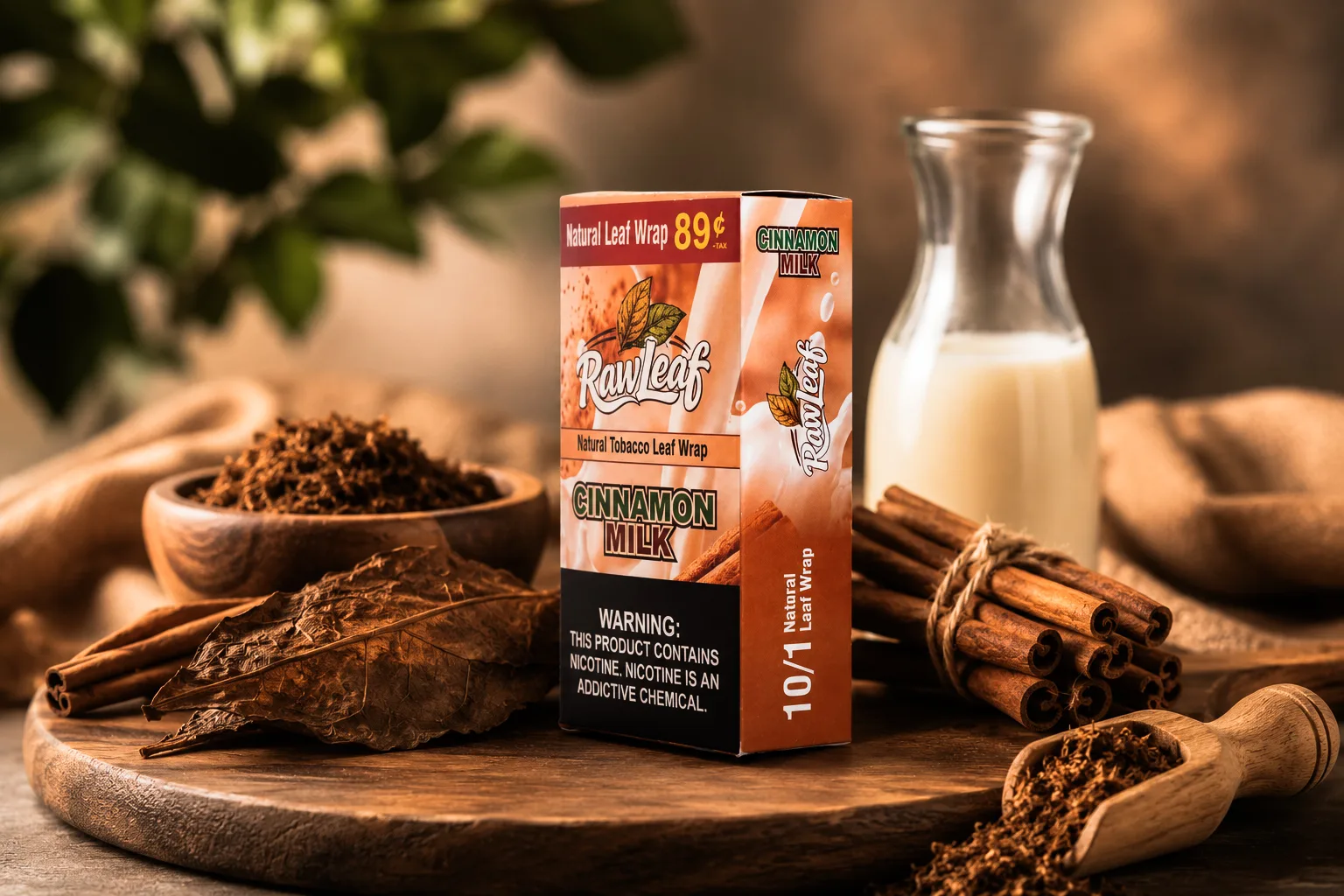 RawLeaf Cinnamon Milk