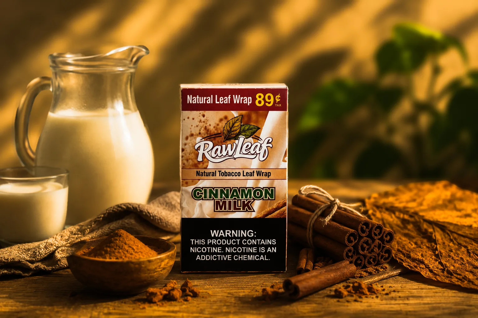RawLeaf Cinnamon Milk