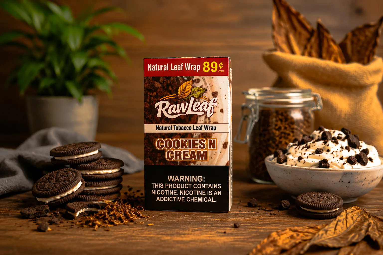 RawLeaf Cookies 'n Crème