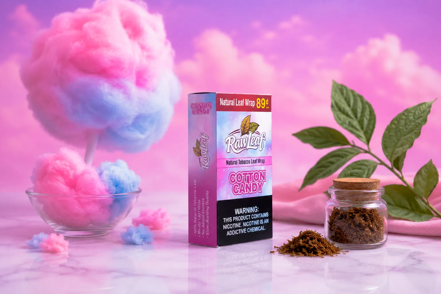 RawLeaf Cotton Candy