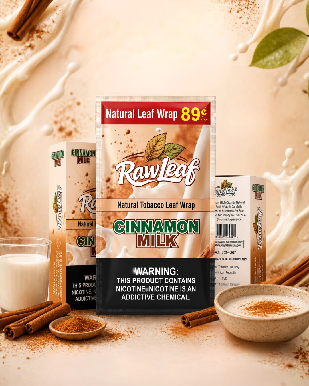 RawLeaf Cinnamon Milk