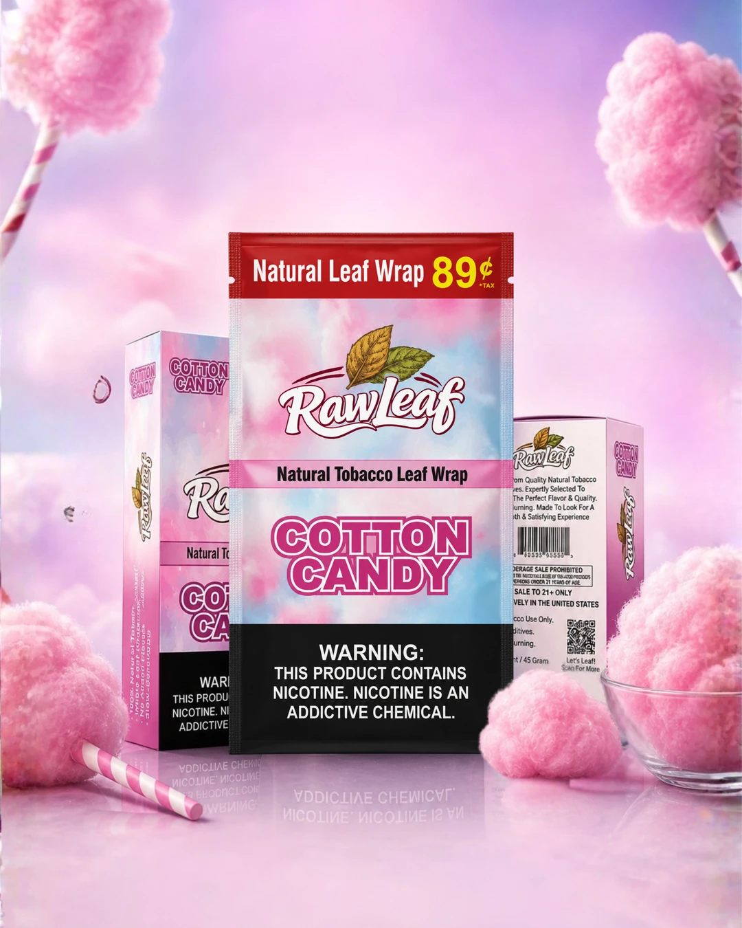 RawLeaf Cotton Candy